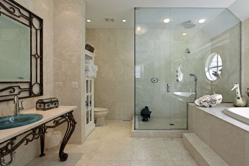 Elegant Walk-In Showers